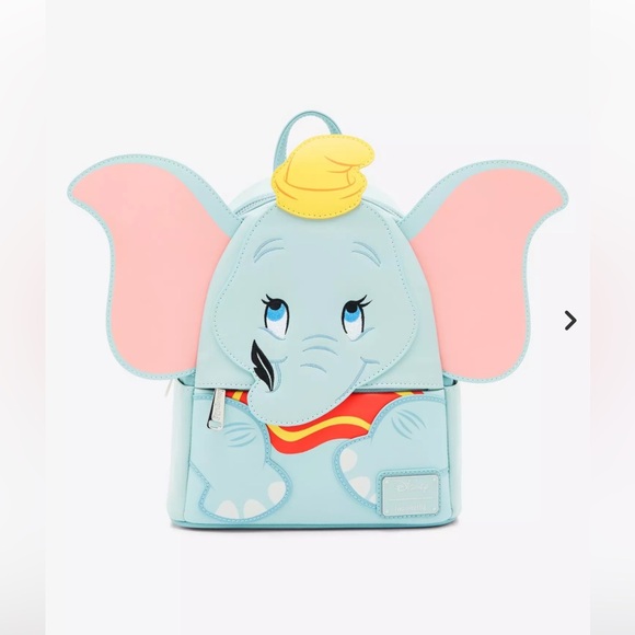 Disney Handbags - Loungefly Disney Dumbo Figural Dumbo Mini Backpack